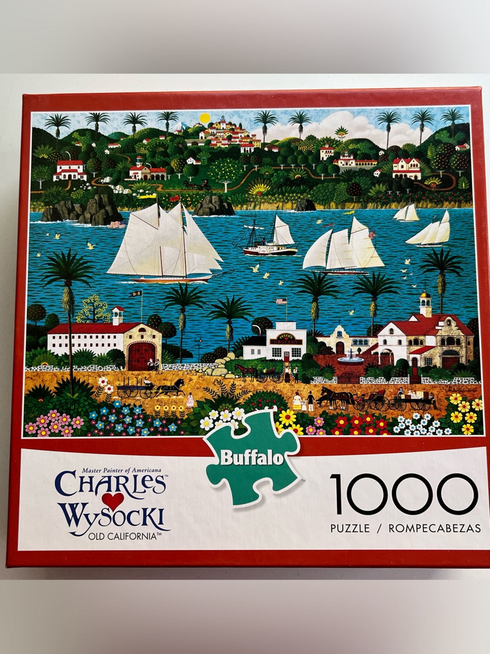 Charles Wysocki 1000-Piece Puzzle (EUC)